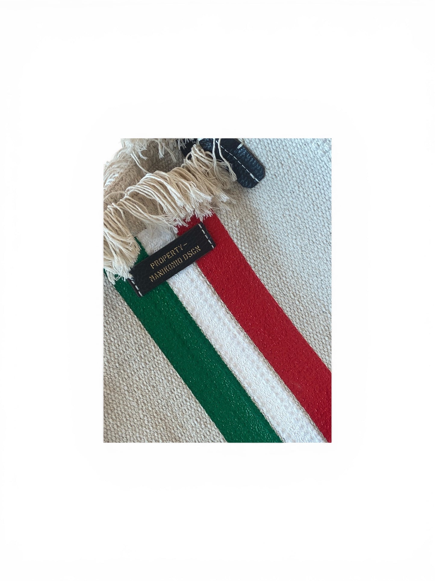 MANIKOMIO DSGN Cotton Stripe SPECIAL EDITION FORTE DEI MARMI