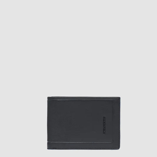 PIQUADRO Portafoglio con porta documenti e porta monete