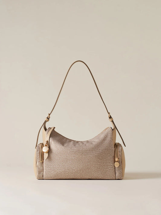 BORBONESE Borsa Hobo Medium