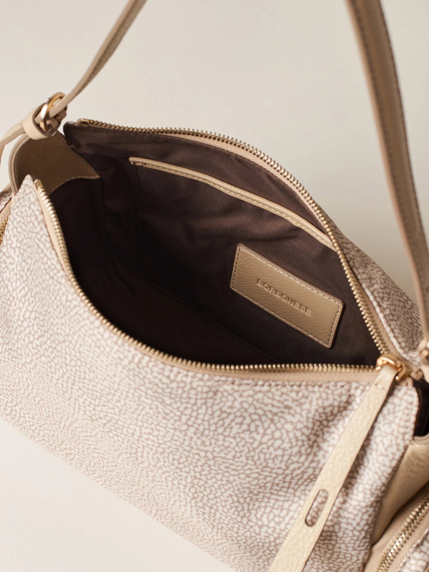 BORBONESE Borsa Hobo Medium