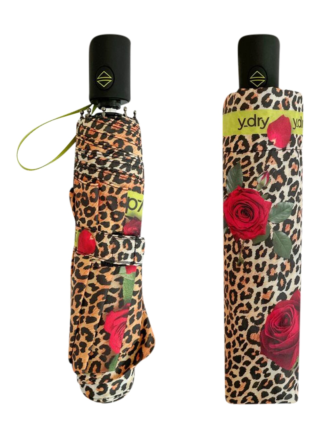 Y-DRY Ombrello corto SAVAGE ROSE
