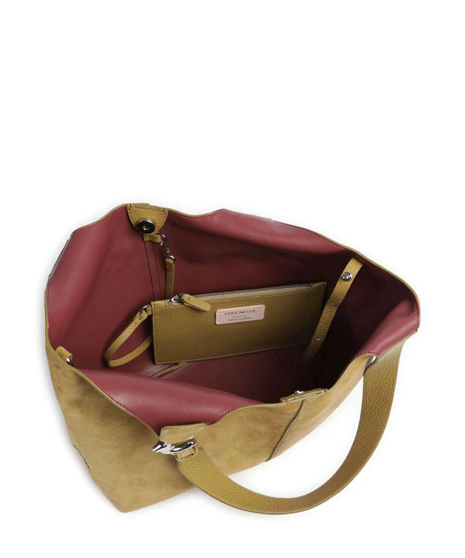 COCCINELLE C-EASY SUEDE Large