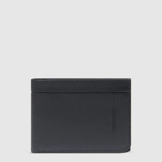 PIQUADRO Portafoglio uomo con portamonete