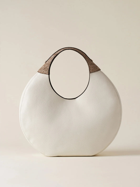 BORBONESE Borsa a mano in Pelle Medium