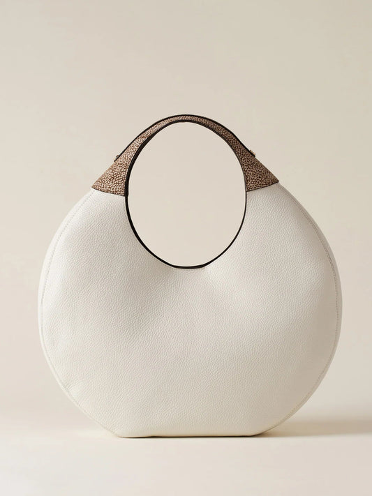 BORBONESE Borsa a mano in Pelle Large