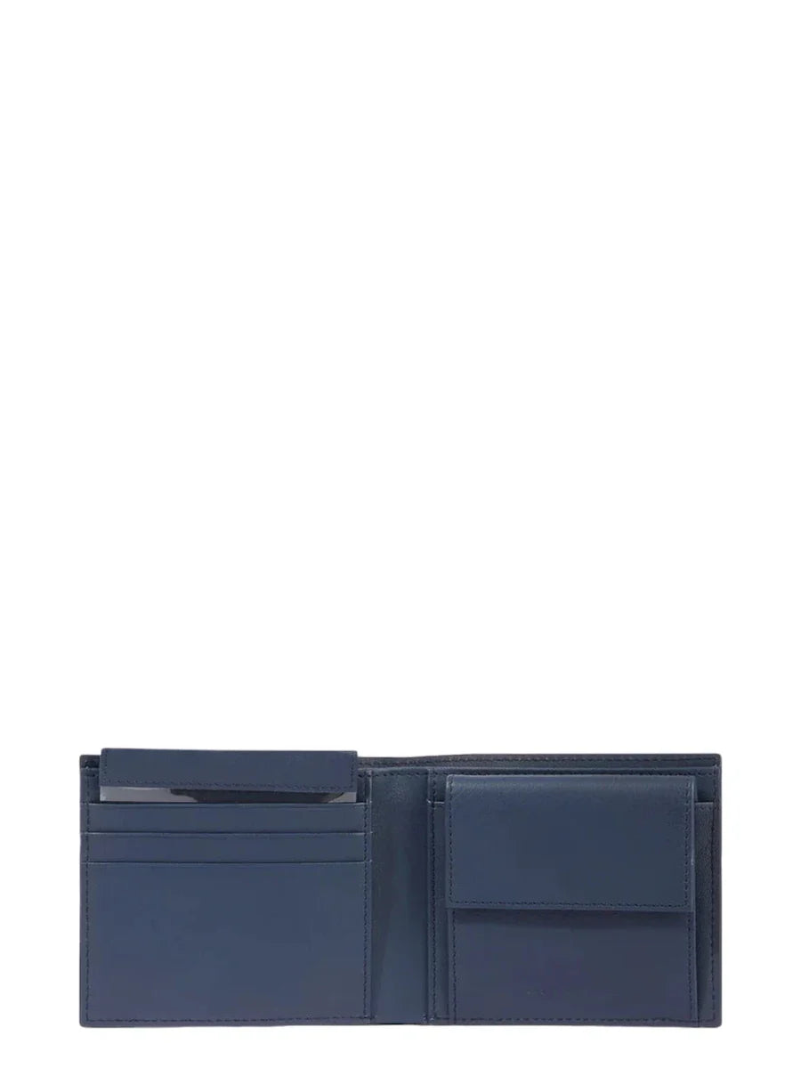 PIQUADRO Portafoglio slim con porta monete