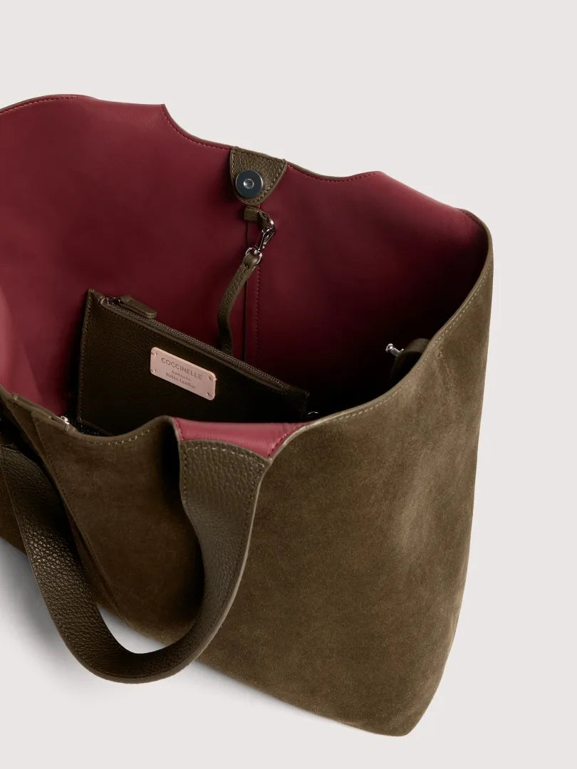 COCCINELLE C-EASY SUEDE Large