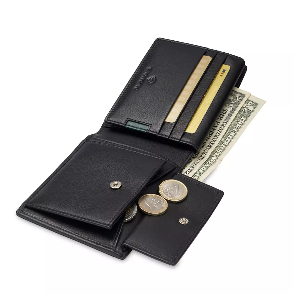 RONCATO Portafoglio con porta monete e porta documenti