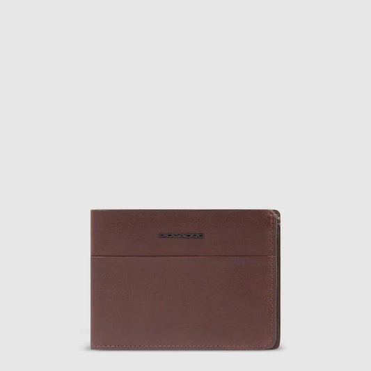PIQUADRO Portafoglio uomo con portamonete