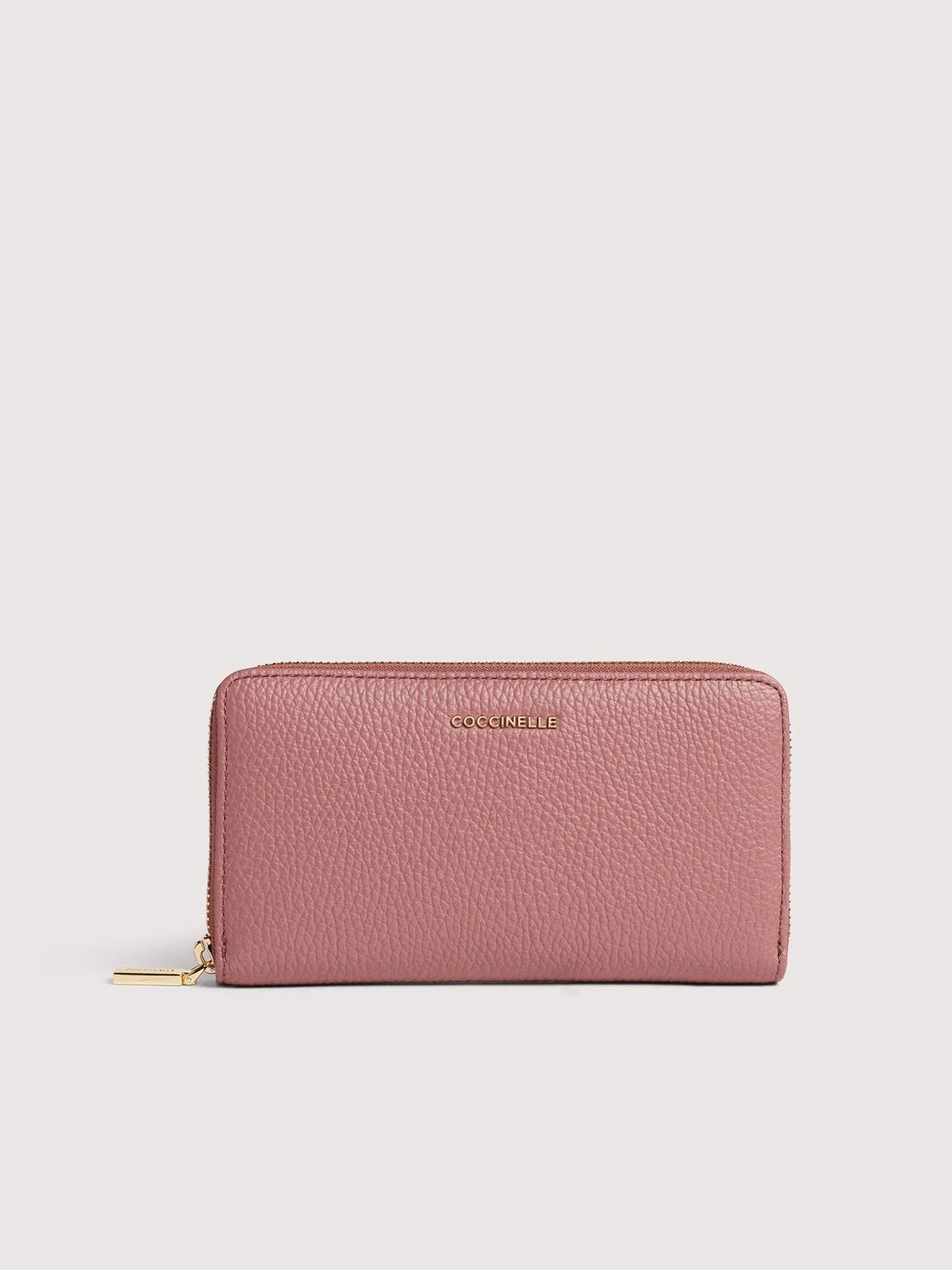 COCCINELLE METALLIC SOFT Zip Around Large