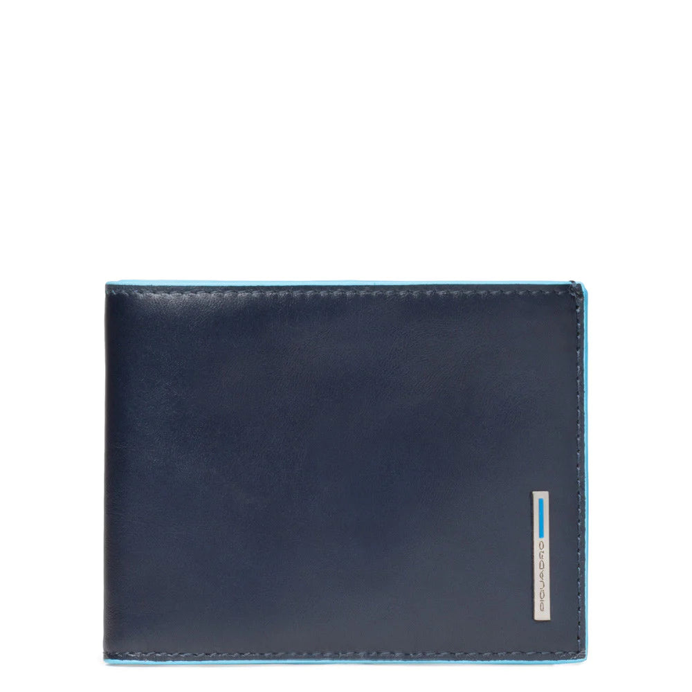 PIQUADRO BLUE SQUARE portafoglio uomo con porta monete